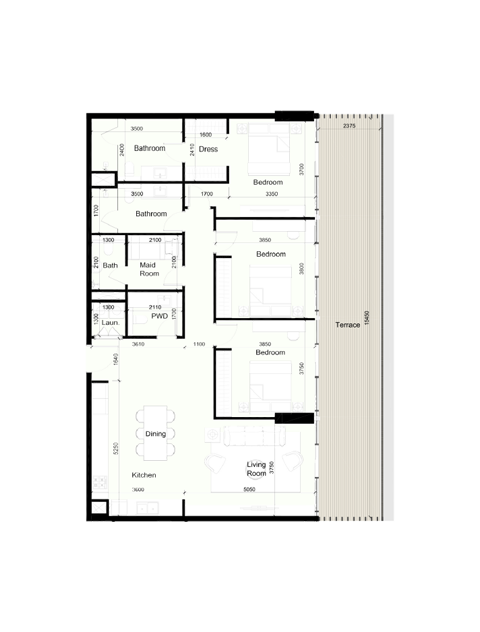 3 Bedroom