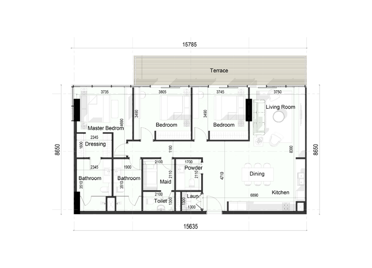 3 Bedroom
